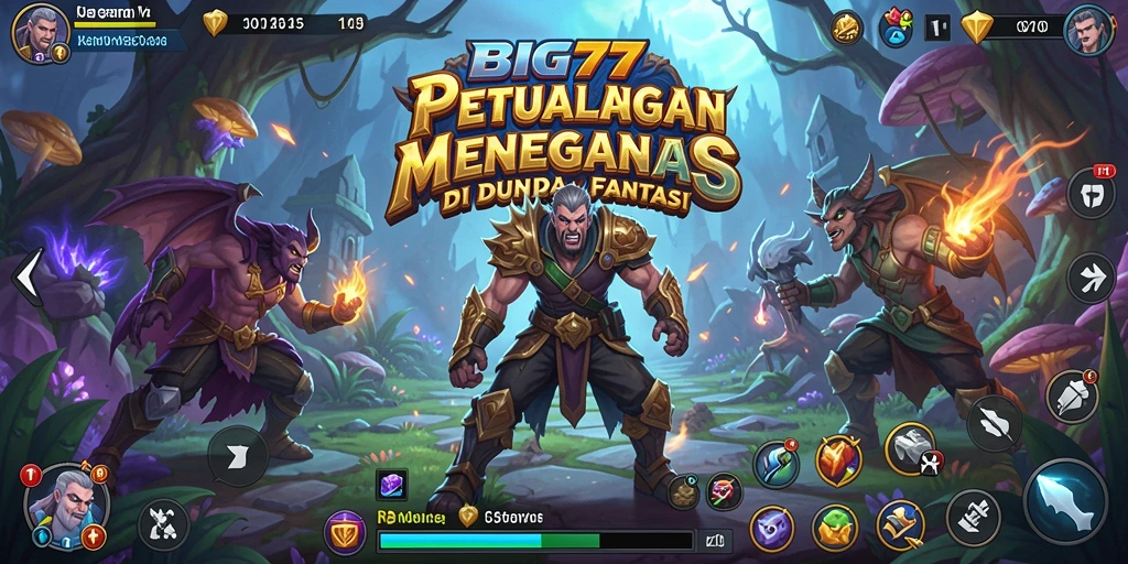 Tampilan gameplay seru dalam BIG77 yang penuh dengan petualangan.