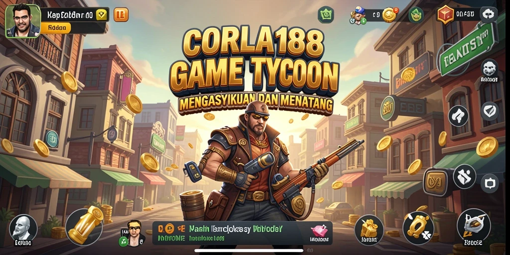Tampilan gameplay Tycoon yang menarik dan penuh strategi.