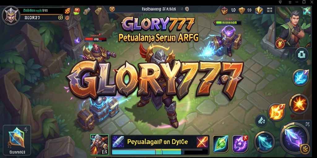 Tangkapan layar menunjukkan aksi seru di dalam permainan ARPG.