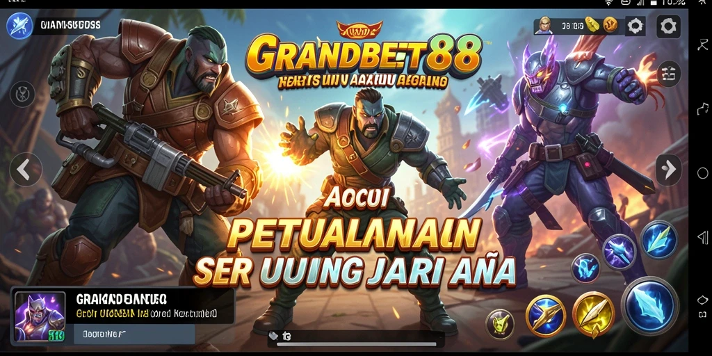 Tampilan action seru di GRANDBET88 penuh tantangan.
