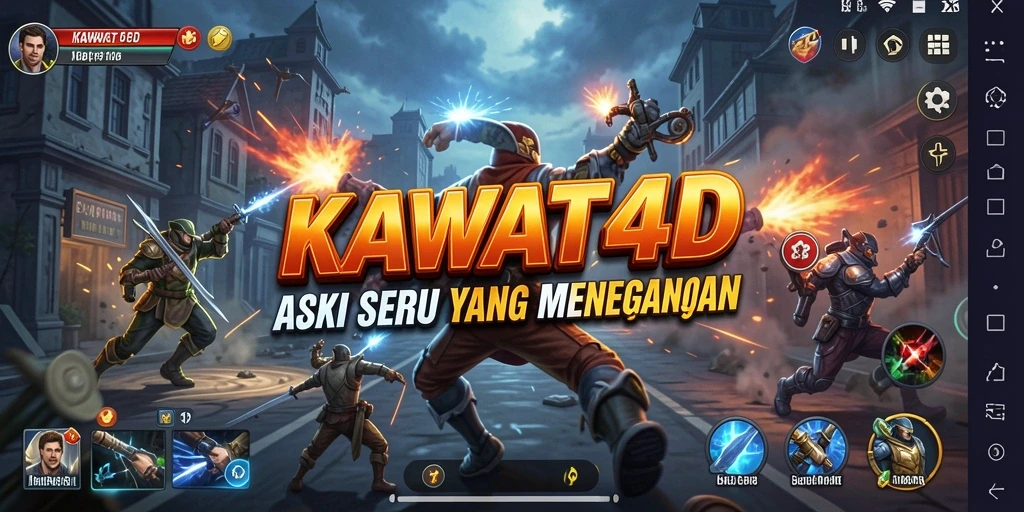 Gameplay KAWAT4D yang menegangkan dan grafis menawan.
