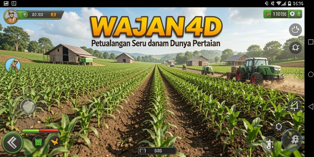 Tampilan gameplay WAJAN4D yang menarik dan penuh warna.
