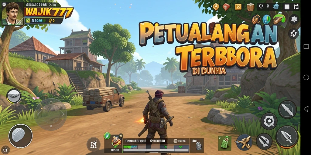 Tampilan gameplay Open World yang menakjubkan dari WAJIK777.